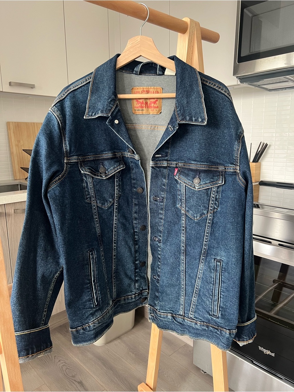 Levi's Men’s Indigo Blue Denim Jacket